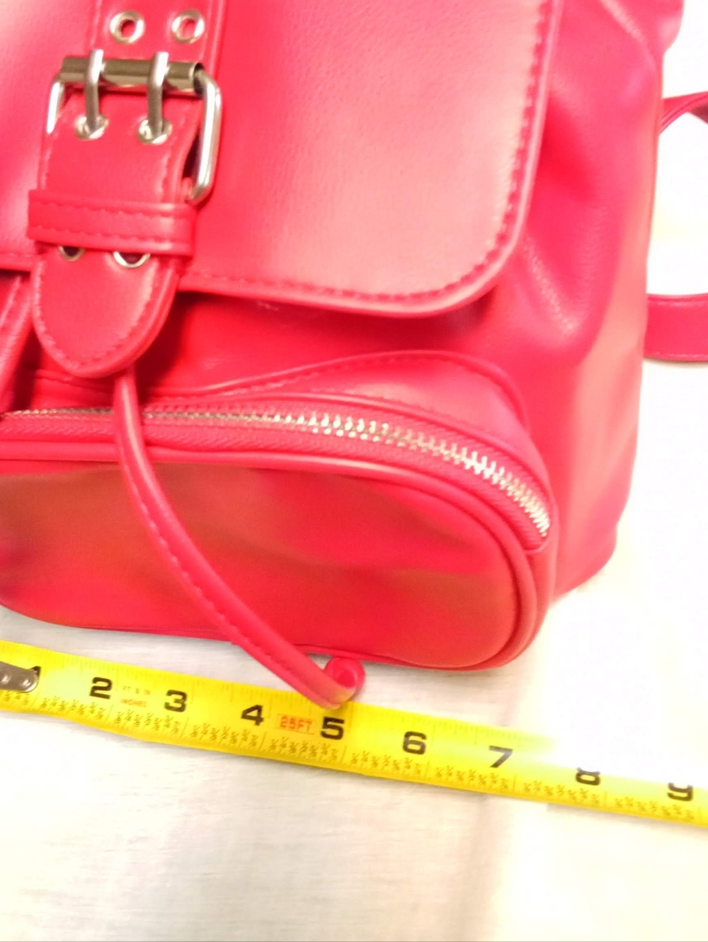 Wild Fable Red Mini Buckle Backpack - Picture 5 of 9